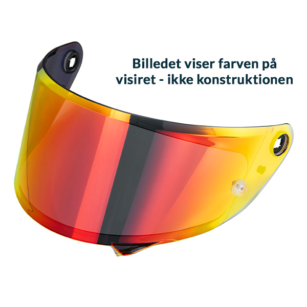 HJC Visir Rød